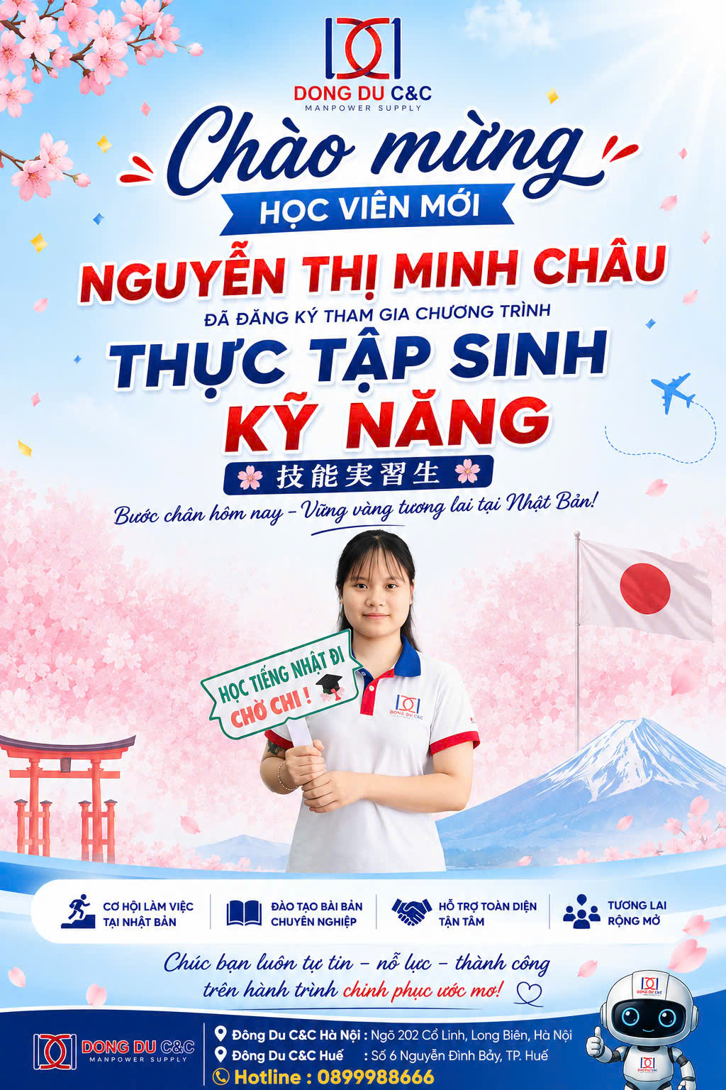CHÀO MỪNG THÀNH VIÊN MỚI
