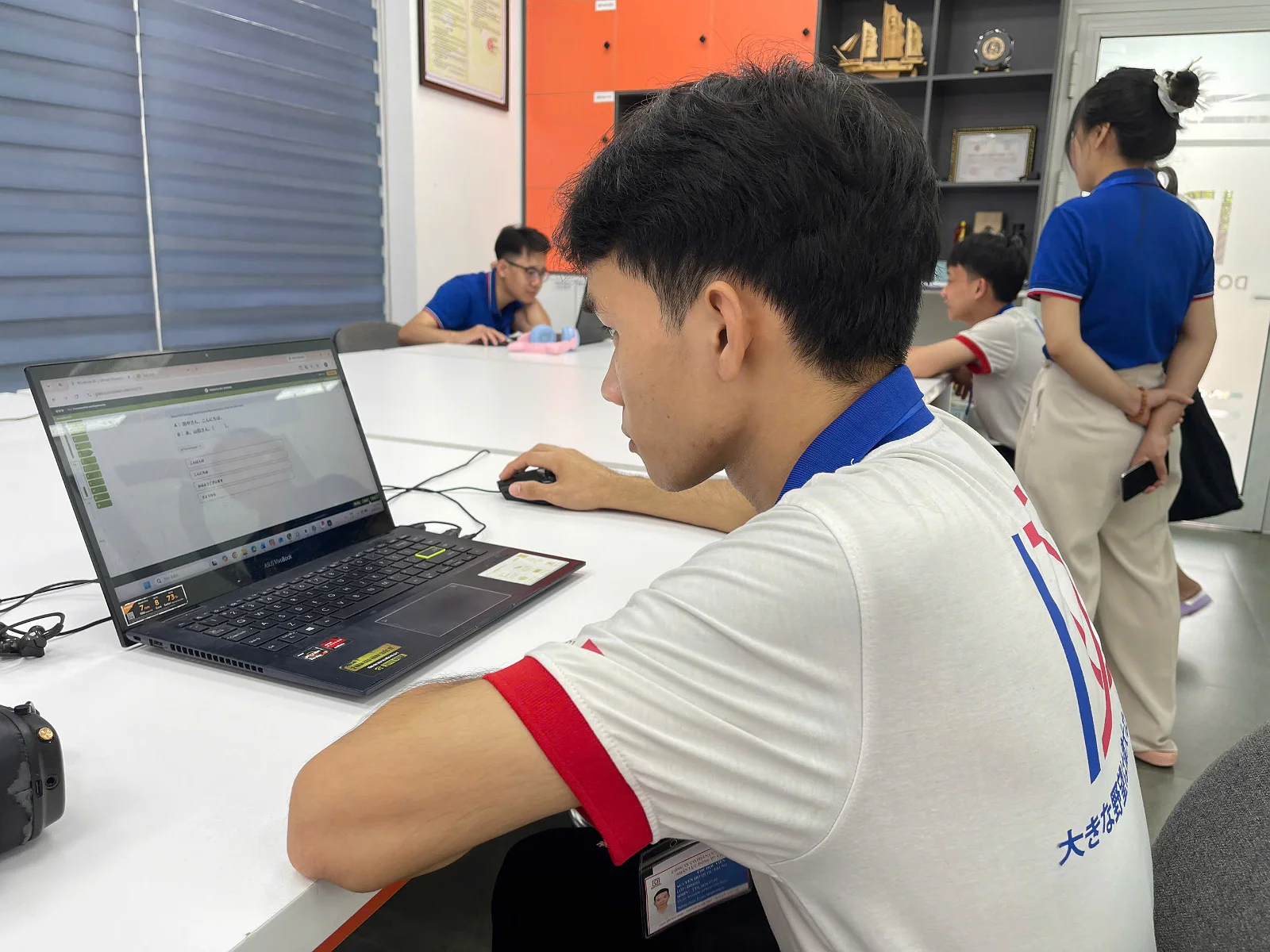 ĐÔNG DU C&C HUẾ TỔ CHỨC THI TIẾNG NHẬT JFT