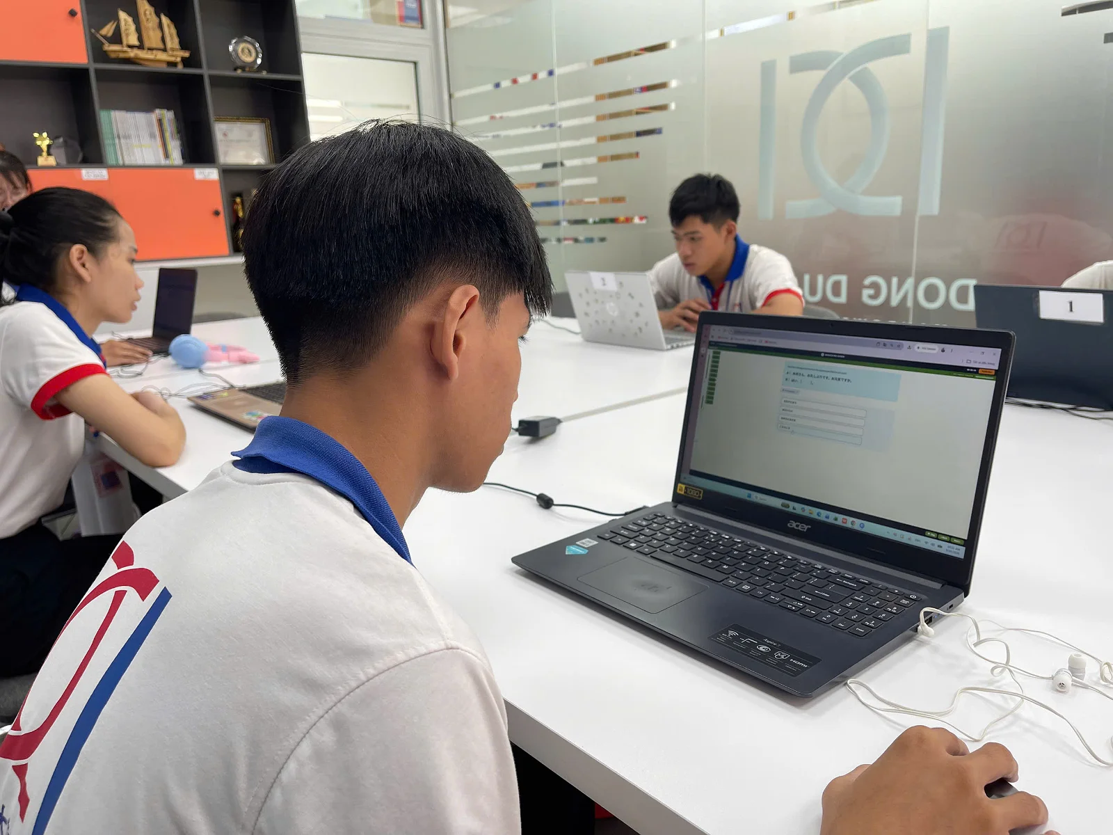 ĐÔNG DU C&C HUẾ TỔ CHỨC THI TIẾNG NHẬT JFT
